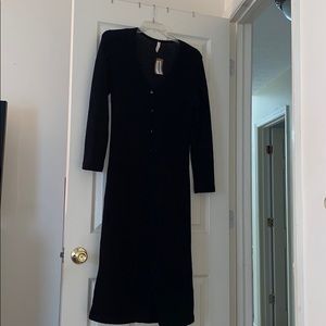 BNWT Black Duster Cardigan Size Large
